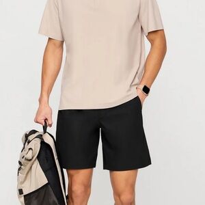 FABLETICS Athletic Shorts Pull On 9”Inseam Drawstring, Pockets Size Medium